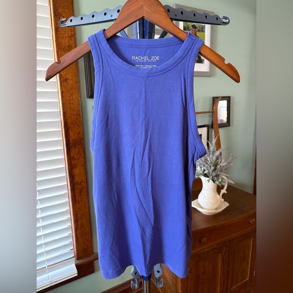 Rachel Zoe Vibrant Blue Tank Top